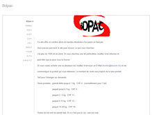 Tablet Screenshot of bdpac.com